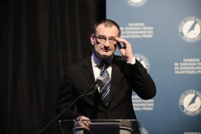Jarosław Włodarczyk, przewodniczący International Association of Press Clubs (fot. Marcin Obara)