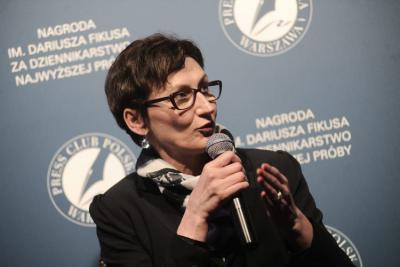Jadwiga Sztabińska (redaktor naczelna "Dziennik Gazeta Prawna") (fot. Marcin Obara)