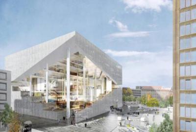 Projekt nowej siedziby Springera (źródło: Axel Springer) 