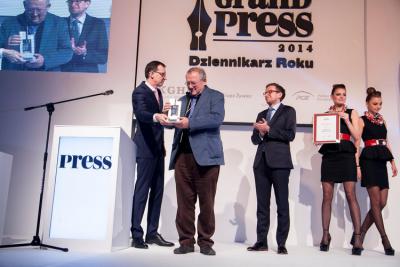 Gala Grand Press 2014 (fot. Piotr Król/Press)