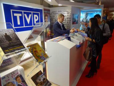 W Cannes prezentuje się także TVP (fot. M. Kautz)