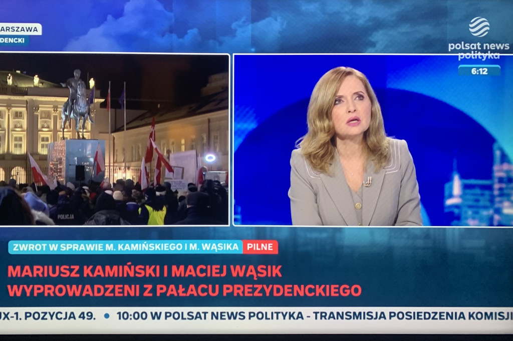 Polityka's Polsat News channel has been launched.  The program will be hosted by Szubartowicz, Maślankiewicz and Dąbrowski – Press.pl