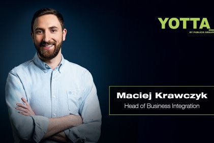 Maciej Krawczyk head of business integration w Yotta