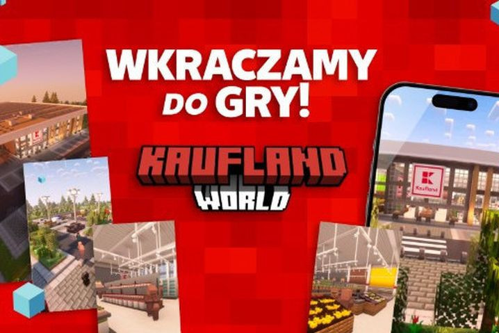 Kaufland promuje się w "Minecrafcie". Firma uruchomiła własny, wirtualny świat