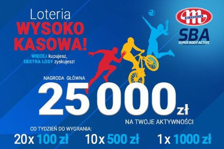 First Line Polska pracuje dla Super Body Active od Mlekovity. Trwa loteria