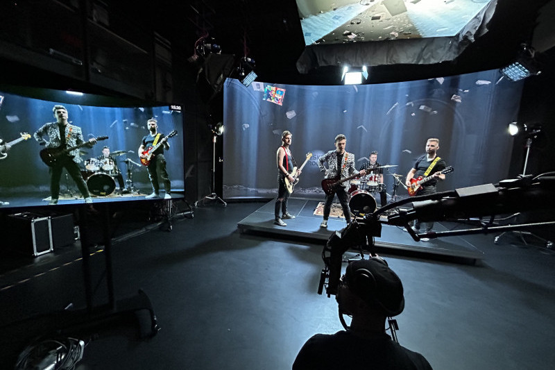 Zwycięzcy "Eska Rock Star" nagrali teledysk w studiach Veles Productions