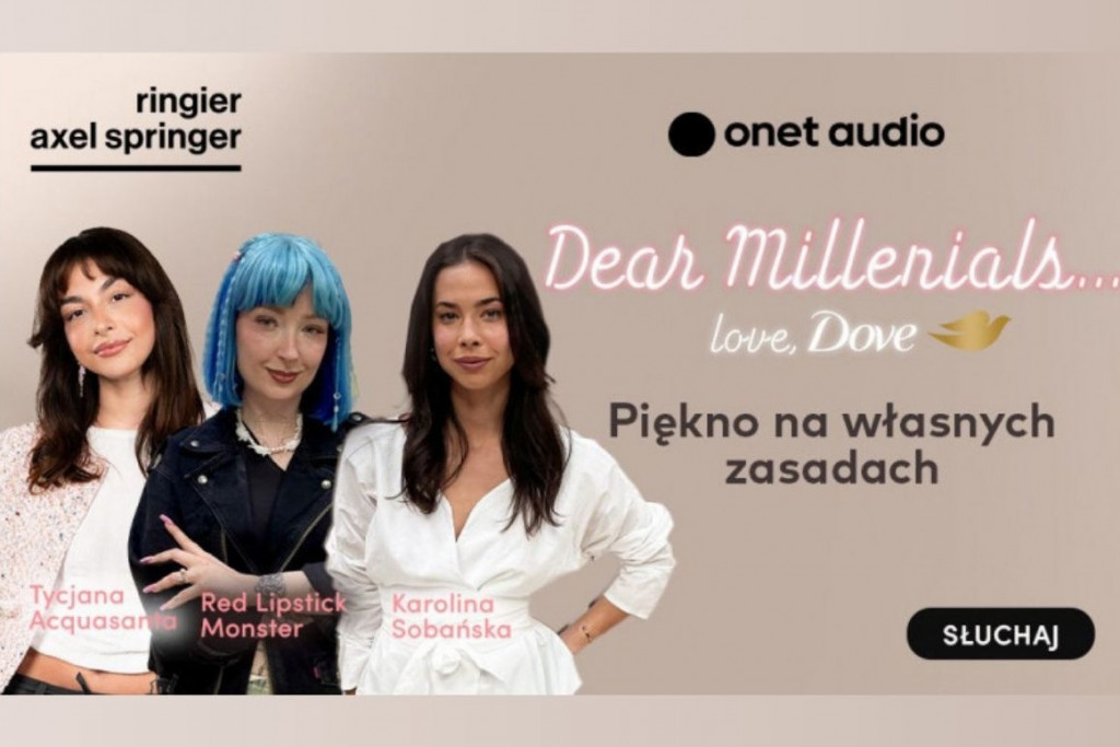 "Dear Millenials" to nowy podcast w Onet Audio . Tycjana Acquasanta prowadzącą