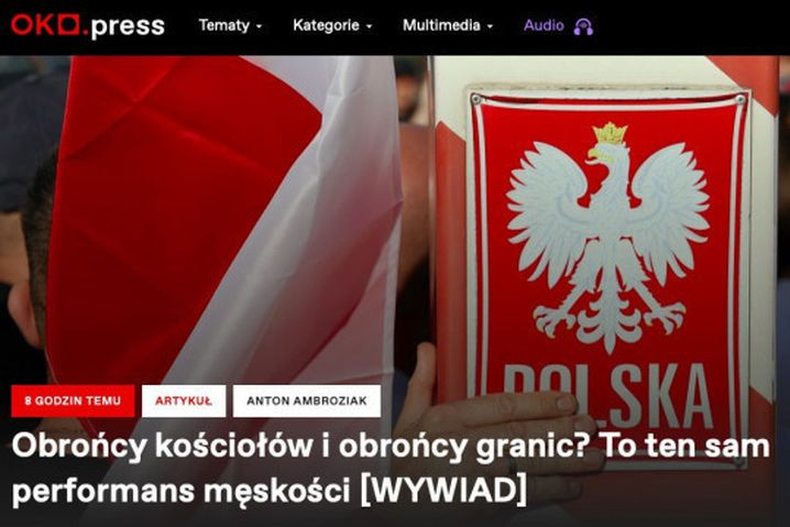 Przychody wydawcy OKO.press wzrosły o 14 proc., 1/3 wpływów z 1,5 proc. podatku