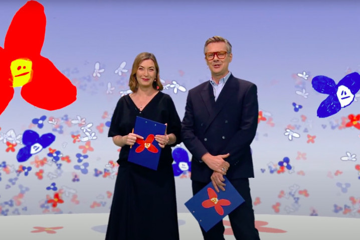 Oglądalność programu Kasi i Markowskiego "Kwiatki polskie" w TVP Info w tym roku