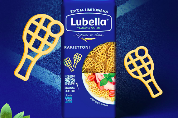 Rakiettoni - tak, na cześć Igi Świątek, będzie się nazywał makaron Lubelli