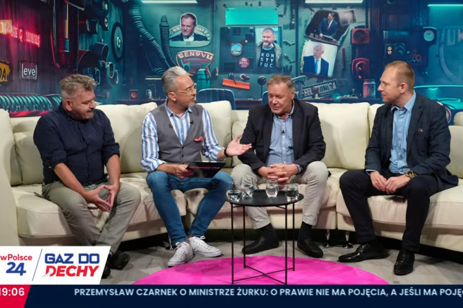 Stacja wPolsce24 wprowadziła do ramówki programy "Gaz do dechy" i "Salon dziennikarski. Ekstra"