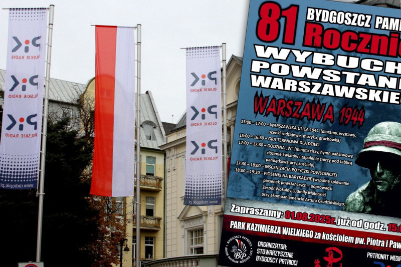 Radio PiK wycofało patronat obchodów 81. rocznicy Powstania Warszawskiego organizowanych przez nacjonalistów