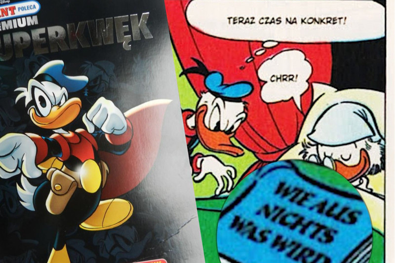 Story House Egmont wycofuje komiks z Kaczorem Donaldem. Błędy w tłumaczeniu