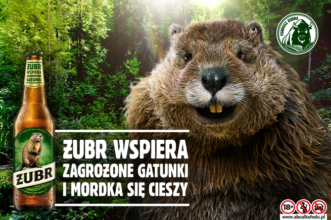 Żubr wspiera zagrożone gatunki w nowej kampanii