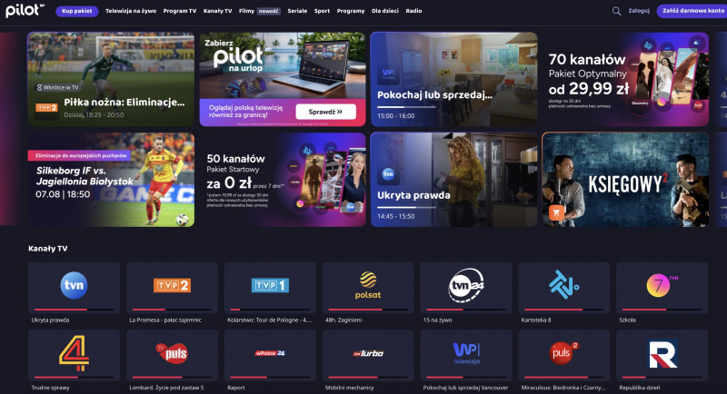 Pilot WP od września bez kanałów Paramount Global i NBCUniversal