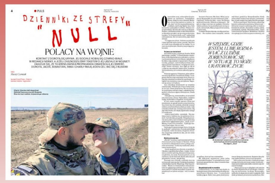 Polska Press z reportażem o Polakach walczących w Ukrainie. To element promocji jakościowego dziennikarstwa