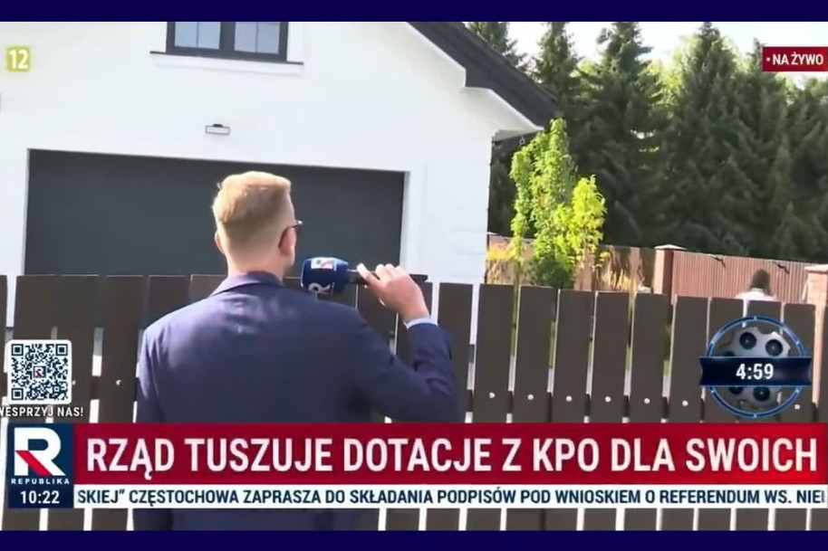 Arkadiusz Myrcha apeluje do Republiki, aby jej dziennikarze przestali go nachodzić