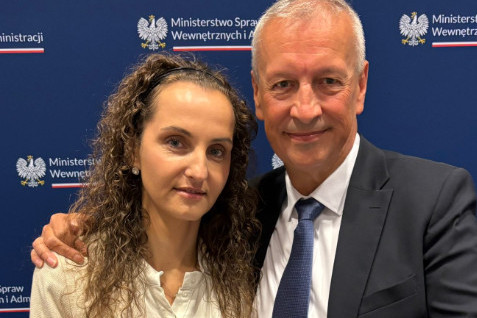 Karolina Gałecka zastępuje Jacka Dobrzyńskiego i zostaje rzeczniczką MSWiA