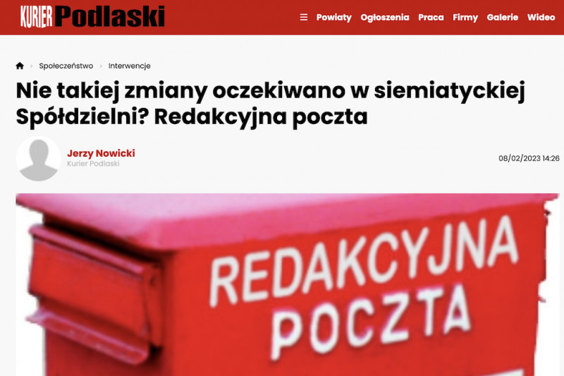 Dziennikarstwo interwencyjne ma się dobrze w mediach lokalnych i regionalnych