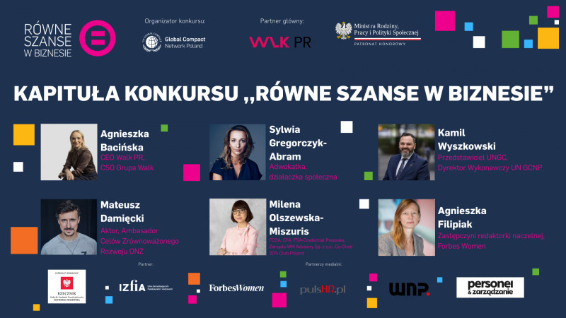 Ruszyła druga edycja konkursu "Równe Szanse w Biznesie"
