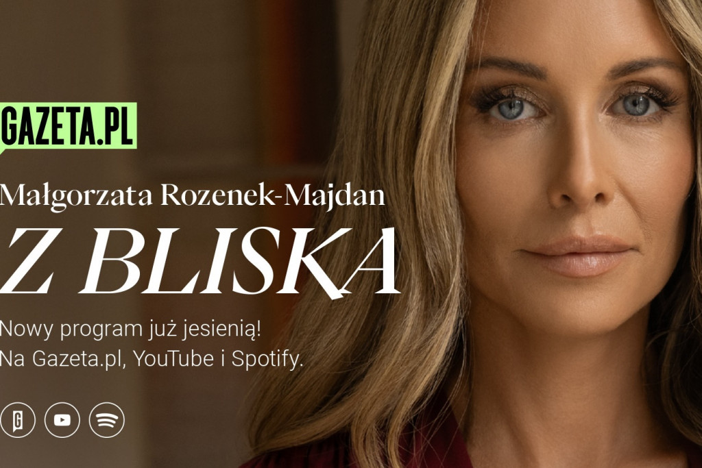 Małgorzata Rozenek-Majdan autorką nowego cyklu rozmów w portalu Gazeta.pl