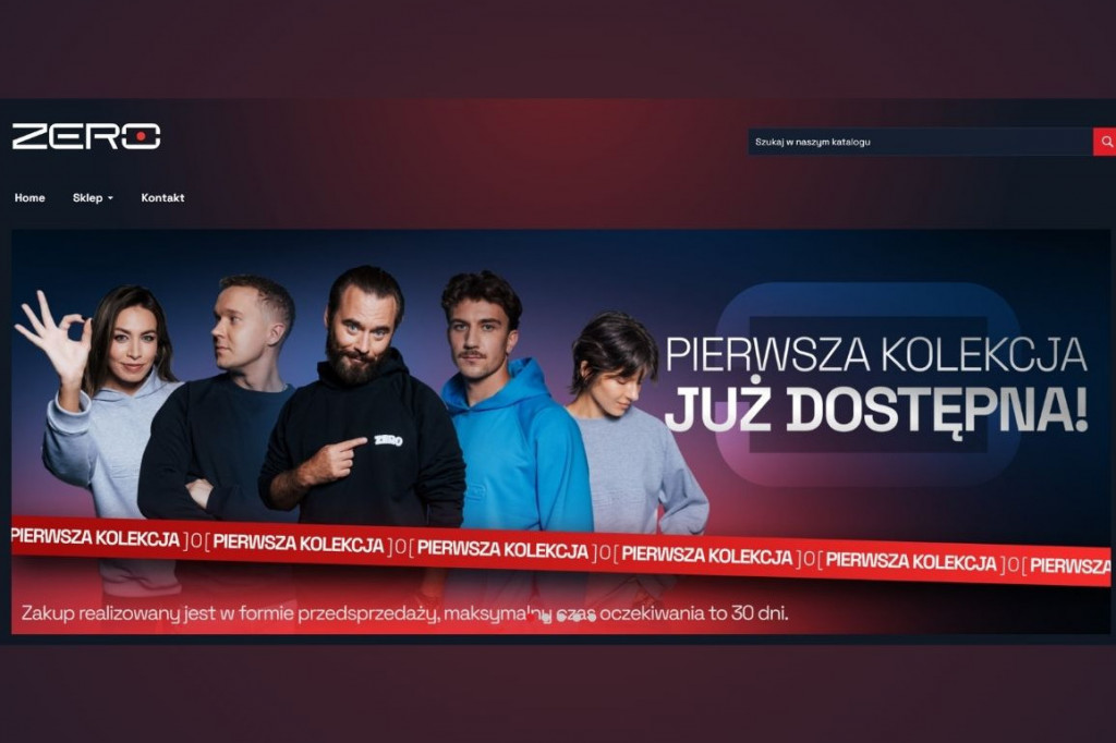 Kanał Zero Krzysztofa Stanowskiego sprzedaje bluzy, kubki i skarpety ze swoim logo