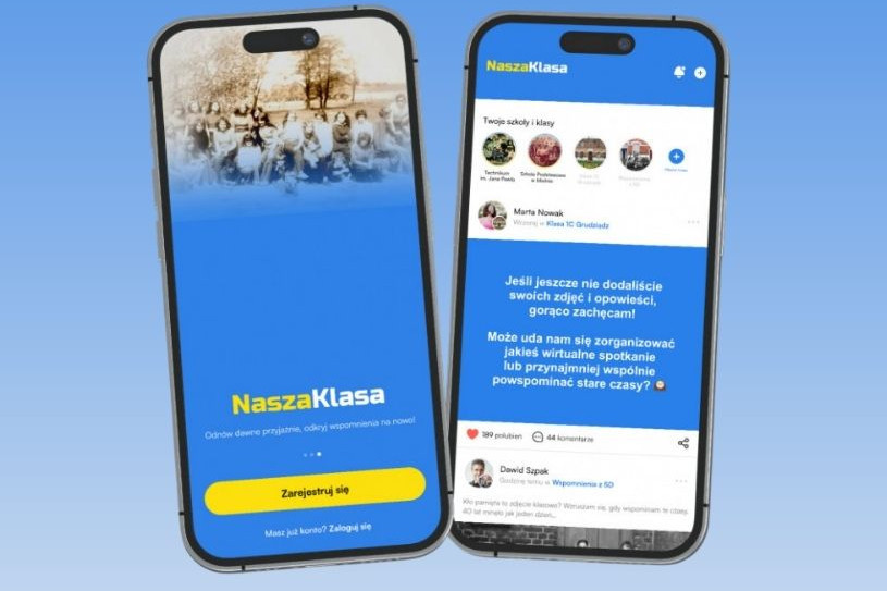 Nasza Klasa wraca jako nowa aplikacja. W pierwszych dniach pobrało ją 10 tys. osób