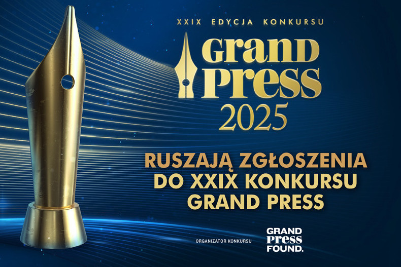 Ruszają zgłoszenia do XXIX konkursu Grand Press