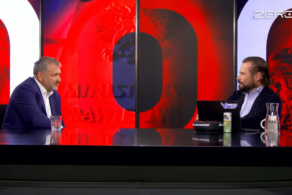 Minister sprawiedliwości nie zgodził się występować w Kanale Zero na tle lokowanych produktów