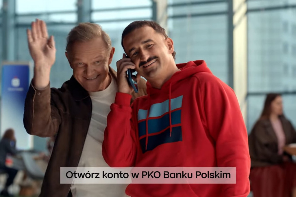 Cezary Pazura i Michał Koterski namawiają do przenoszenia konta do PKO BP