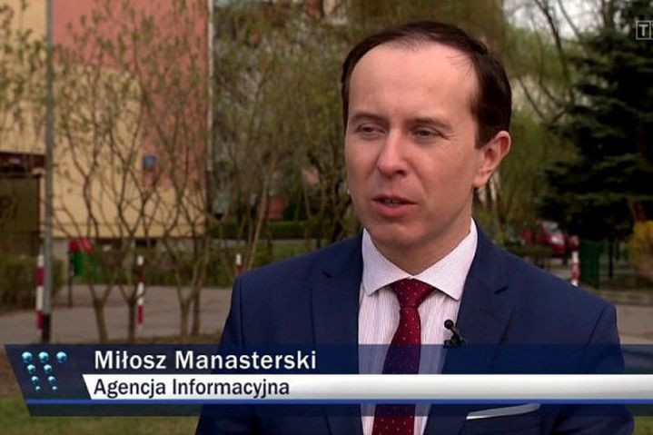 Urząd Skarbowy wszedł na konta fundacji Miłosza Manasterskiego, byłej gwiazdy TVP Info