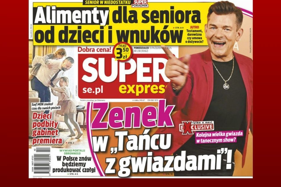"Super Express" podniósł swoją cenę pierwszy raz od roku. W piątki kosztuje 3,99 zł