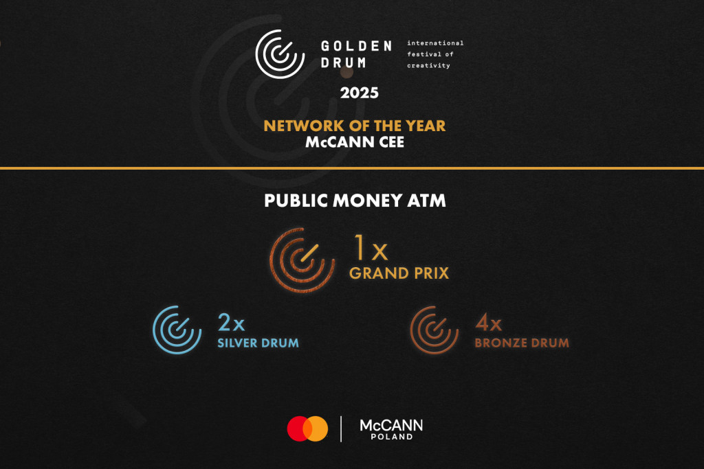 McCann Poland z Grand Prix Golden Drum 2025