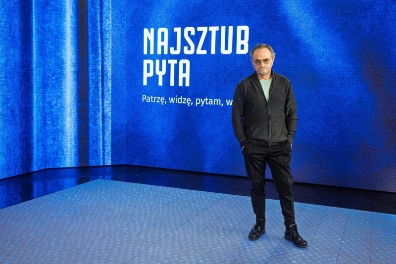 Piotr Najsztub z podcastem wideo "Najsztub pyta" na kanale "Super Expressu" na YouTubie