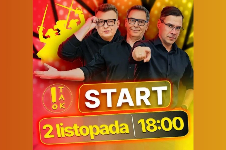 Kanał TAK Tulickiego, Adamczyka i Karnowskiego ma wystartować 2 listopada