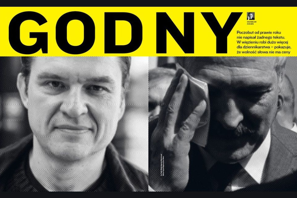 Godny. Rzecz o Andrzeju Poczobucie, który kuszeniu nie uległ. "Wolność słowa nie ma ceny"