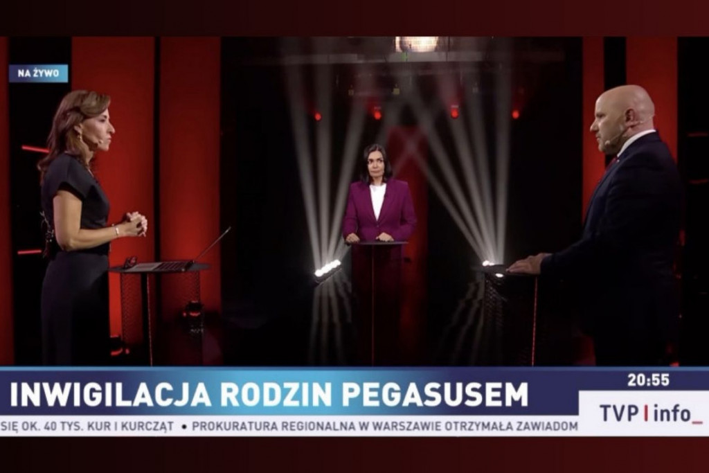 KRRiT dostała skargi na program Doroty Wysockiej-Schnepf z Mariuszem Goskiem w TVP Info