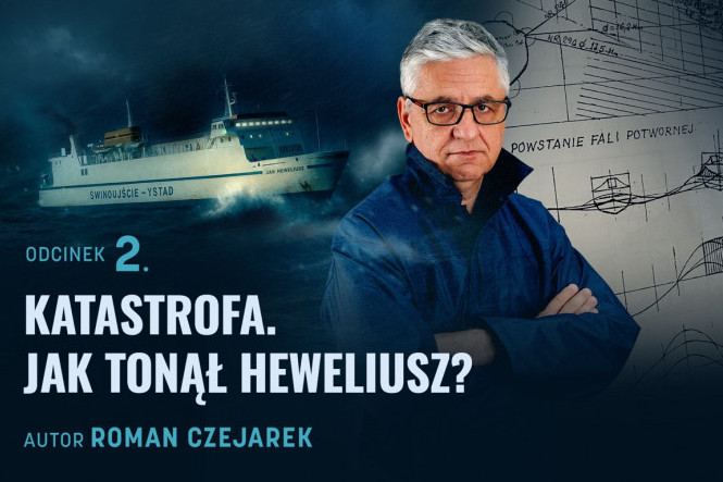 Polskie Radio przyspiesza premiery kolejnych odcinków podcastu Romana Czejarka o katastrofie Heweliusza