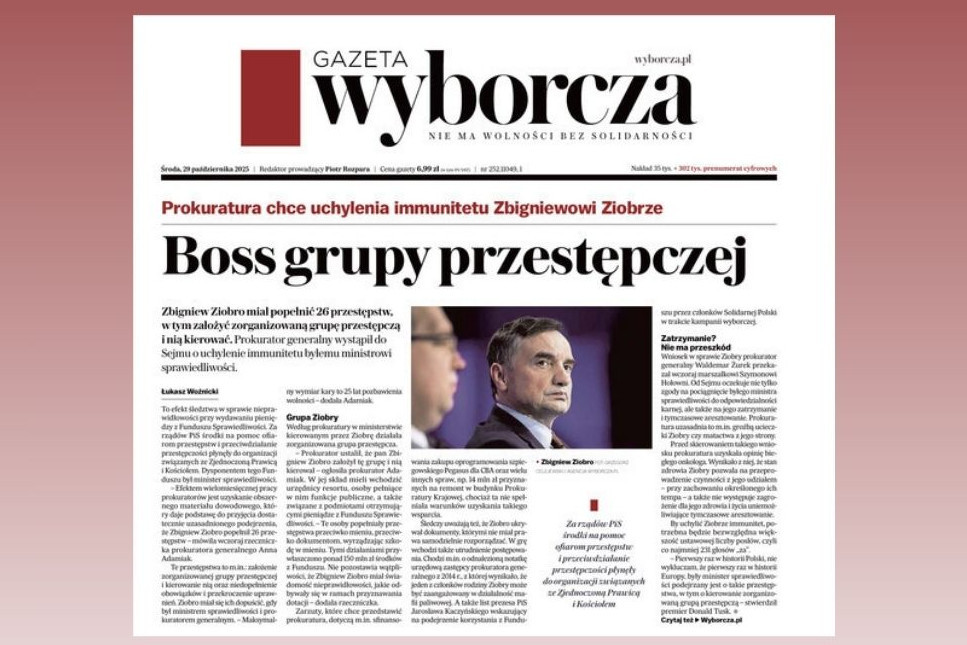 "Gazeta Wyborcza" liderem wpływów reklamowych wśród dzienników. Dane Kantar Media