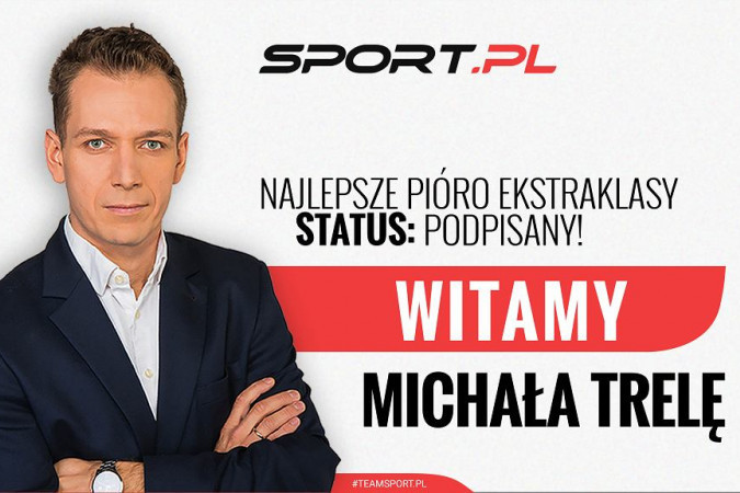 Michał Trela dołącza do zespołu Sport.pl. Ma pisać o polskiej piłce nożnej
