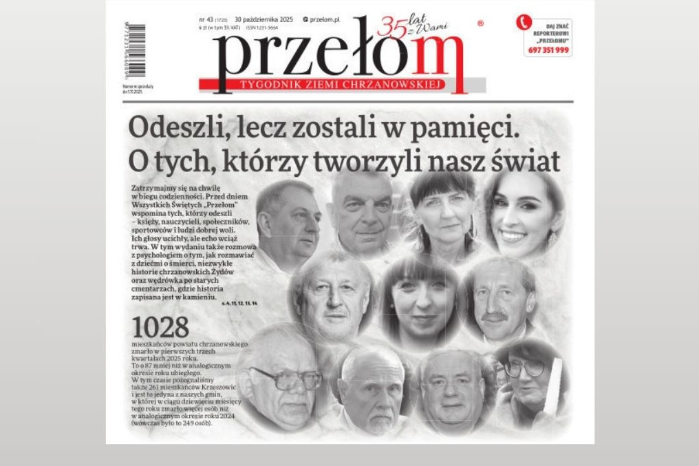 Tygodnik chrzanowski "Przełom" będzie jednak drukowany. Cena bez zmian