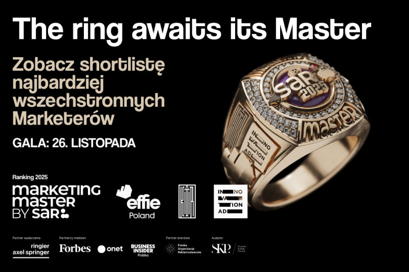 SAR ogłosił listę Marketing Master 2025 - ranking liderów kreatywności, efektywności i innowacyjności