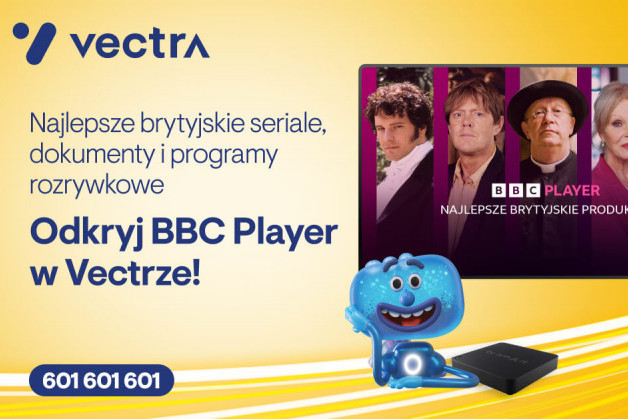 Vectra rozszerzyła ofertę VoD o BBC Player