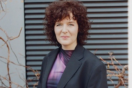 Agnieszka Gruszczyńska-Hyc, Piotr Kowalski i Julia Pańków w redakcji "GQ Poland"