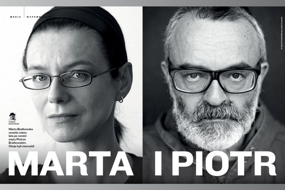 Marta Bratkowska umarła 4 lata po swoim mężu Piotrze. Oboje byli świetnymi dziennikarzami