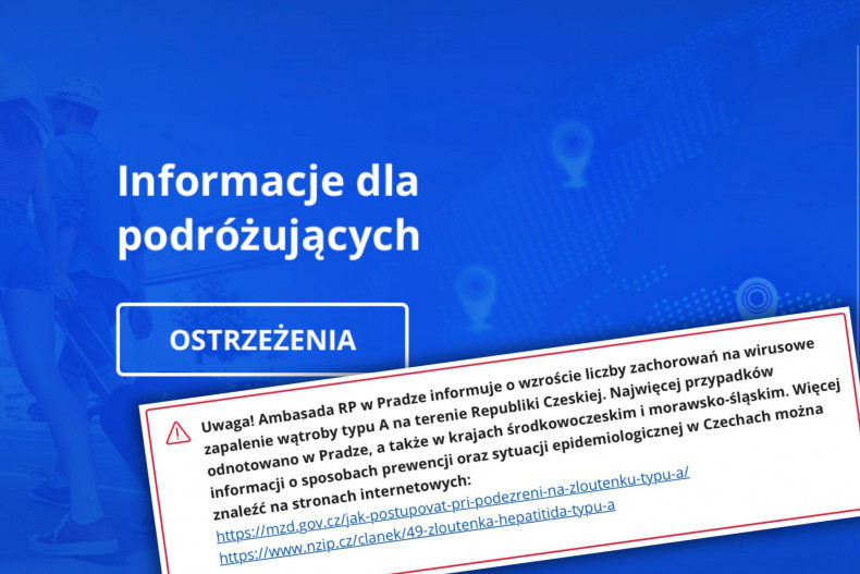 PAP rozstał się z autorem depeszy o ostrzeżeniu MSZ przed zachorowaniami w Czechach