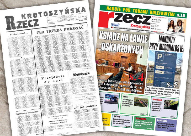 Tygodnik "Rzecz Krotoszyńska" będzie się ukazywał w druku do końca roku, chyba iż pozyska inwestora