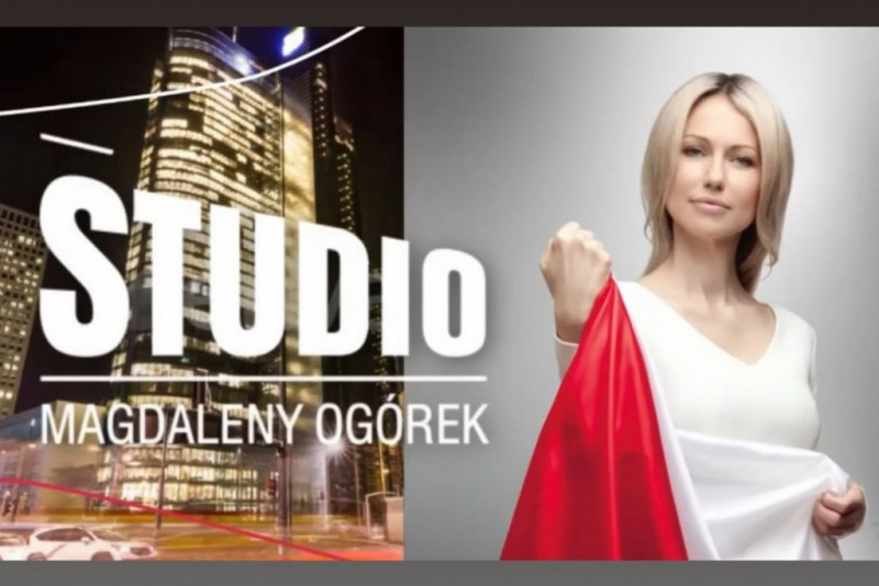 "Studio Magdaleny Ogórek" na antenie wPolsce24 ogląda średnio 145 tys. widzów