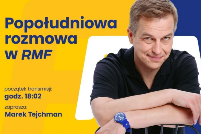 "Popołudniowa rozmowa w RMF FM" bez Marka Tejchmana. Prowadził ją od 2021 roku