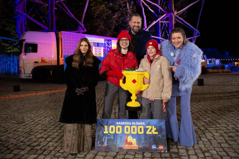 "Lego Masters. Kierunek Polska" przyciągał do TVN średnio 570 tys. widzów